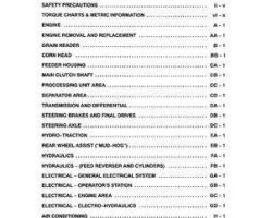 Gleaner 79016145B Service Manual - R42 / R52 Combine (assembly)