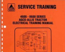 AGCO Allis 79016569 Service Manual - 4600 - 8600 Series Tractor (electrical training)