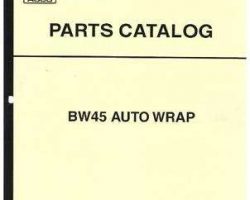 Hesston 79017148 Parts Book - BW45 Bale Wrapper (Mini Wrap) (1996)
