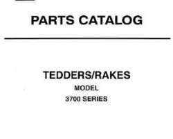 Hesston 79017170 Parts Book - 3710 / 3717 / 3727 / 3750 Tedder (3 point & pull-type)