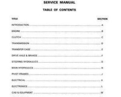 AGCOStar 79017226B Service Manual - 8360 / 8425 Articulated Tractor (packet)