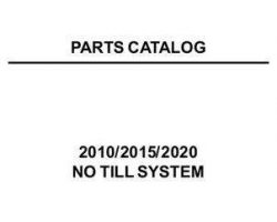 Tye 79017472 Parts Book - 2010 / 2015 / 2020 No Till System (1999)