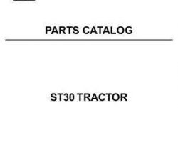 AGCO 79019100 Parts Book - ST30 Compact Tractor
