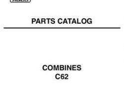 Gleaner 79019339B Parts Book - C62 Combine