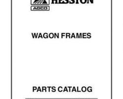Hesston 79021632B Parts Book - Wagon Frame