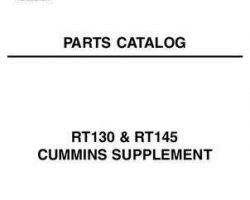 AGCO 79022349A Parts Book - RT130 / RT145 Tractor (Cummins engine supplement)