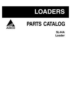 AGCO 79023071B Parts Book - SL44A Loader