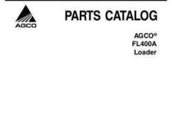 AGCO 79026410A Parts Book - FL400A Loader