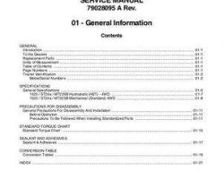AGCO 79028095A Service Manual - ST24A Compact Tractor (packet)