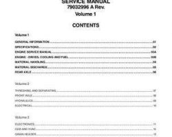 Gleaner 79032995B Service Manual - R66 / R76 Combine (assembly)