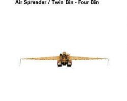 Ag-Chem 79035611A Service Manual - Twin Bin / Four Bin Air Spreader (packet)