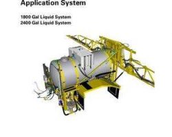 Ag-Chem 79036770A Service Manual - 1800 / 2400 Gallon TerraGator Liquid System (system) (packet)