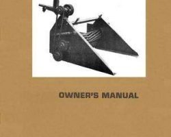 Hesston 84418 Operator Manual - 280 Windrower (hay conditioner attachment, 1965)