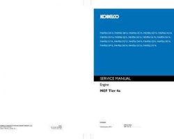 Kobelco Engines model F4DFE613C*A Service Manual