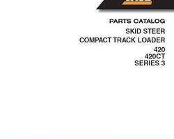 Parts Catalog for Case Skid steers / compact track loaders model 420