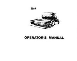 Hesston 880138 Operator Manual - 310 SP Windrower (1969)