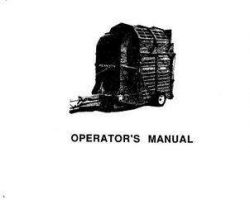 Hesston 886804 Operator Manual - 10 / SH10 Stakhand (1972, prior to sn 1239)