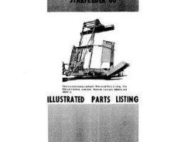 Hesston 889485 Parts Book - SF60 StakFeeder (1971 - 1/2 & 1973 - 74)