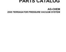 Ag-Chem AG006229C Parts Book - 2505 TerraGator (pressure vac system)