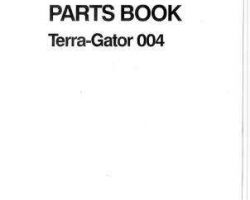 Ag-Chem AG050700 Parts Book - 004 TERRAGATOR CHASSIS (1990-1993)