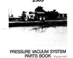 Ag-Chem AG051404 Parts Book - 2505 TerraGator (pressure vac system)