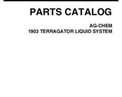 Ag-Chem AG053242B Parts Book - 1903 TerraGator (liquid system)