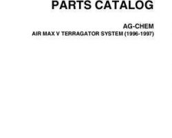 Ag-Chem AG054057C Parts Book - Air Max 5 TerraGator (system, 1996-97)