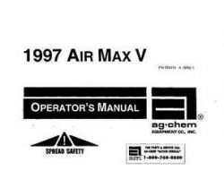 Ag-Chem AG054119 Operator Manual - Air Max 5 (system, 1997)