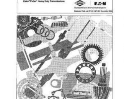 Ag-Chem AG054927 Parts Book - Roadranger Easton Fuller (transmission)