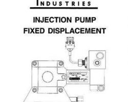 Ag-Chem AG060141 Service Manual - Raven Injection Pump (fixed displacement)