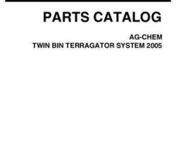 Ag-Chem AG128702F Parts Book - Twin Bin TerraGator (system, eff sn Pxxx1001, 2005)