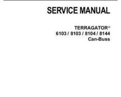 Ag-Chem AG133547B Service Manual - 6103 / 8103 / 8104 / 8144 TerraGator Can-Buss Supplement
