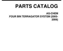 Ag-Chem AG136167E Parts Book - Four Bin TerraGator (system, eff sn Pxxx1001, 2005)
