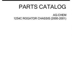 Ag-Chem AG144239D Parts Book - 1254C RoGator (chassis, eff 2000-01)