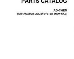 Ag-Chem AG521813C Parts Book - 1550 / 1800 Gallon TerraGator (liquid system, 1997)