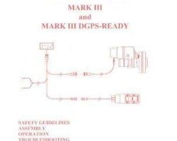 Ag-Chem AG711427 Parts Book - Mark 3 / Mark 3 DGPS-Ready