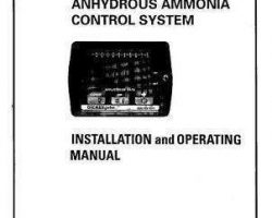 AGCO AG712396 Operator Manual - CCS100 / DjCCS100 Control System (for anhydrous ammonia)