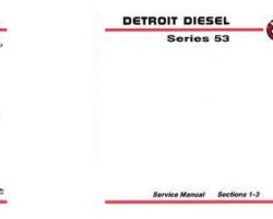 Ag-Chem AG712745 Service Manual - 53 Series Detroit (engine)