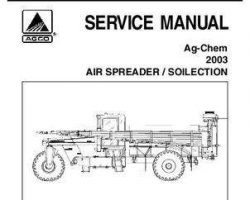 Ag-Chem AG727537 Service Manual - Air Spreader TerraGator (Soilection, 2003)