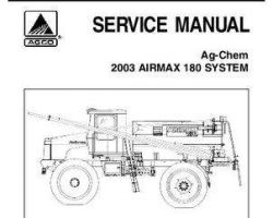 Ag-Chem AG727570 Service Manual - 180 Air Max RoGator (system, eff 2003 to 2014)