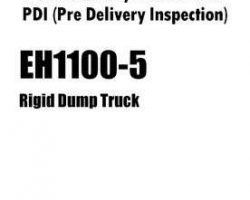 Assembly Manuals for Hitachi model Eh1100-5 Construction And Mining