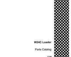 Parts Catalog for Case Wheel loaders model W24C
