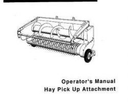 Hesston HF4201E860 Operator Manual - FH7PU Pickup Head (7 ft, 2001)