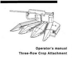 Hesston HF4401E868 Operator Manual - 3 Row Head 30 Corn Head (prior sn 'M')