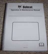 Bobcat 753 Skid Steer Loader Owner Operator Maintenance Manual