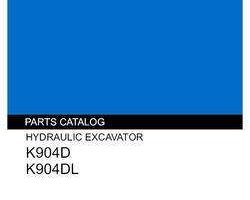 Parts Catalog for Kobelco Excavators model K904D