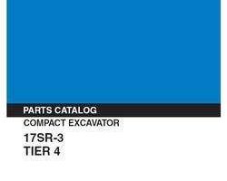 Parts Catalog for Kobelco 17SR-3 Tier 4 Compact Excavator