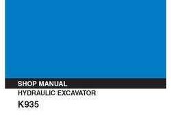 Kobelco Excavators model K935 Service Manual