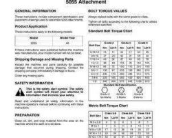 AGCO SN997773C Operator Manual - 5055 Field Cultivator Attachments