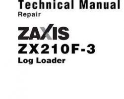 Repair Manuals for Hitachi Zaxis-3 Series model Zaxis210f-3 Processors